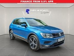Blue Used 2017 VW Tiguan SE SUV | £14,000 (Fair price)