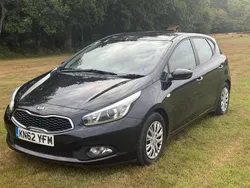 Black Used 2012 Kia Ceed 2 Hatchback | £2,700 (Fair price)