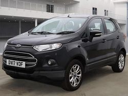 Black Used 2017 Ford Ecosport Zetec SUV | £3,995 (Fair price)