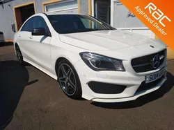 White Used 2014 Mercedes CLA180 AMG Sedan | £7,299 (Fair price)