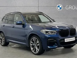 Blue Used 2021 BMW X3 Comfort Edition SUV | £34,990 (Super price)