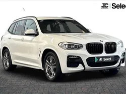 White Used 2020 BMW X3 M Sport SUV | £29,300 (Fair price)