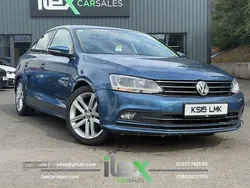 Blue Used 2015 VW Jetta GT Sedan | £8,995 (Fair price)