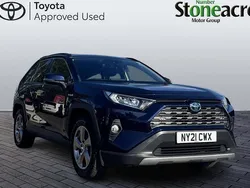 Blue Used 2021 Toyota RAV4 Hybrid Design SUV | £18,500 (Good price)