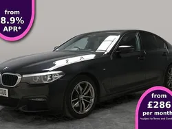 Black Used 2020 BMW 520 M Sport Sedan | £19,323 (Good price)