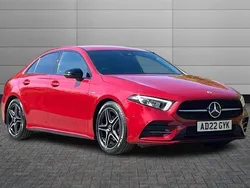 Patagonia red Used 2022 Mercedes A180 Executive Sedan | £21,750 (Fair price)