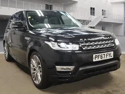 Black Used 2017 Land Rover Range Rover Sport HSE SUV | £16,995 (Expensive)