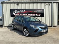 Blue Used 2014 Vauxhall Zafira Tourer Elite MPV | £4,990 (Expensive)