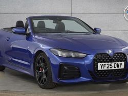 Blue Used 2025 BMW 420 M Sport Cabriolet | £44,790 (Fair price)