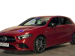 Red Used 2022 Mercedes A35 AMG Premium Hatchback | £24,120 (Good price)