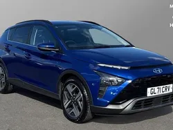 Blue Used 2021 Hyundai Bayon Premium SUV | £11,363 (Fair price)