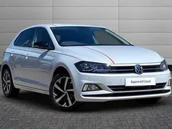 White silver Used 2019 VW Polo Beats Hatchback | £15,834 (Fair price)