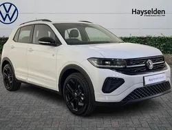 White Used 2025 VW T-Cross Black Edition SUV | £27,585