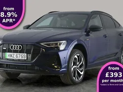 Used 2023 Audi e-tron Sportback Black Edition SUV | £26,138 (Super price)