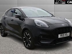 Black Used 2021 Ford Puma ST-Line X SUV | £15,600 (Expensive)