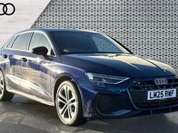 Blue Used 2025 Audi A3 e-tron S-Line Hatchback | £28,373 (Fair price)