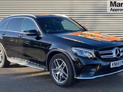 Black Used 2018 Mercedes GLC220 AMG Line Premium SUV | £19,932 (Fair price)