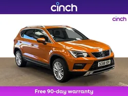 Orange Used 2019 Seat Ateca XCELLENCE SUV | £14,999 (Fair price)