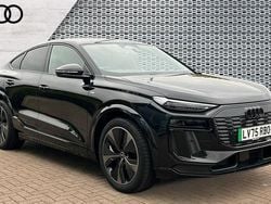 Black New 2025 Audi Q6 Sportback e-tron Advanced SUV | £62,719 (Good price)