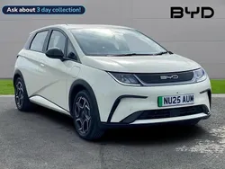 White Used 2025 BYD Dolphin Comfort Hatchback | £20,999 (Fair price)