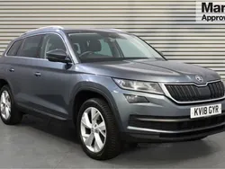 Quartz grey metallic Used 2018 Skoda Kodiaq SUV | £20,988 (Fair price)