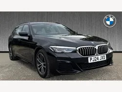 Black Used 2024 BMW 530e M Sport Estate | £35,299 (Fair price)