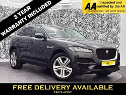 Grey Used 2020 Jaguar F-Pace Portfolio SUV | £20,695 (Fair price)