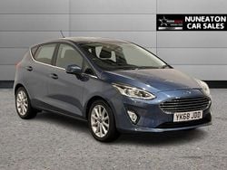 Blue Used 2019 Ford Fiesta Titanium Hatchback | £12,200 (Good price)