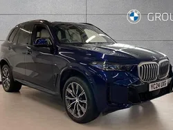 Blue Used 2024 BMW X5 M Sport SUV | £62,750