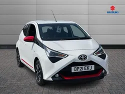 White Used 2021 Toyota Aygo Trend Hatchback | £10,126 (Fair price)