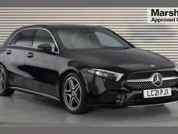 Black Used 2021 Mercedes A180 AMG Line Premium Plus Hatchback | £22,482 (Expensive)