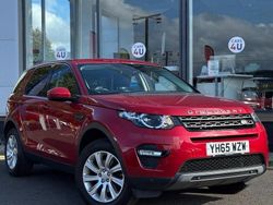 Red Used 2015 Land Rover Discovery Sport SE SUV | £11,495 (Fair price)