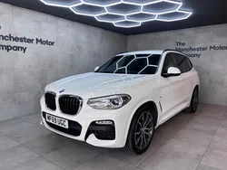 White Used 2019 BMW X3 M Sport SUV | £24,490 (Fair price)