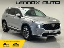 Silver Used 2022 Hyundai Santa Fe Ultimate SUV | £36,490 (A bit pricey)