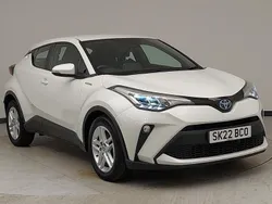 White Used 2022 Toyota C-HR SUV | £19,498 (Fair price)