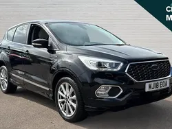 Black Used 2018 Ford Kuga Vignale SUV | £14,583 (Fair price)