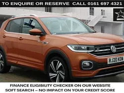 Orange Used 2020 VW T-Cross R-line SUV | £15,470 (Fair price)