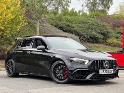 Black Used 2020 Mercedes A45 AMG AMG Hatchback | £35,695 (Fair price)