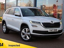 White Used 2017 Skoda Kodiaq SE L SUV | £17,495 (Fair price)