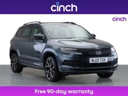 Grey Used 2021 Skoda Karoq SportLine SUV | £20,499 (Fair price)