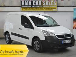 White Used 2016 Peugeot Partner MPV | £8,500 (A bit pricey)