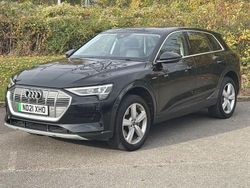 Black Used 2021 Audi e-tron Advanced SUV | £18,400 (Good price)