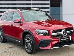 Red Used 2022 Mercedes GLB200 AMG Line Premium Plus SUV | £29,685 (Fair price)