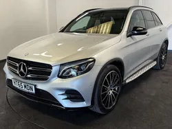 Silver Used 2016 Mercedes GLC220 AMG Line Premium SUV | £17,145 (Fair price)
