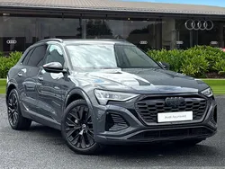 Grey Used 2023 Audi Q8 e-tron Black Edition SUV | £43,850 (Super price)