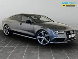 Grey Used 2018 Audi A7 Sportback Black Edition Hatchback | £14,495 (Super price)