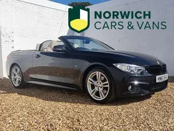 Black Used 2015 BMW 420 M Sport Cabriolet | £12,995 (Fair price)