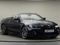 Blue New 2024 BMW M4 Cabriolet Competition Edition Cabriolet | £70,000