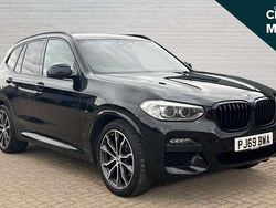 Black Used 2019 BMW X3 M Sport SUV | £20,971 (Fair price)