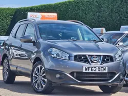 Grey metallic Used 2013 Nissan Qashqai +2 Tekna SUV | £8,995 (Expensive)